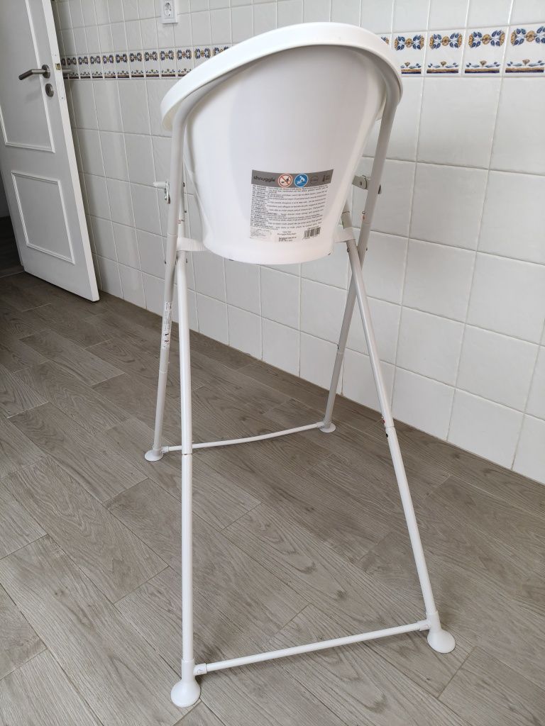 Banheira de bebé e suporte Shnuggle