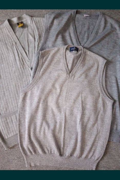 Безрукавки чоловічі XL/XXL вовна/акрил