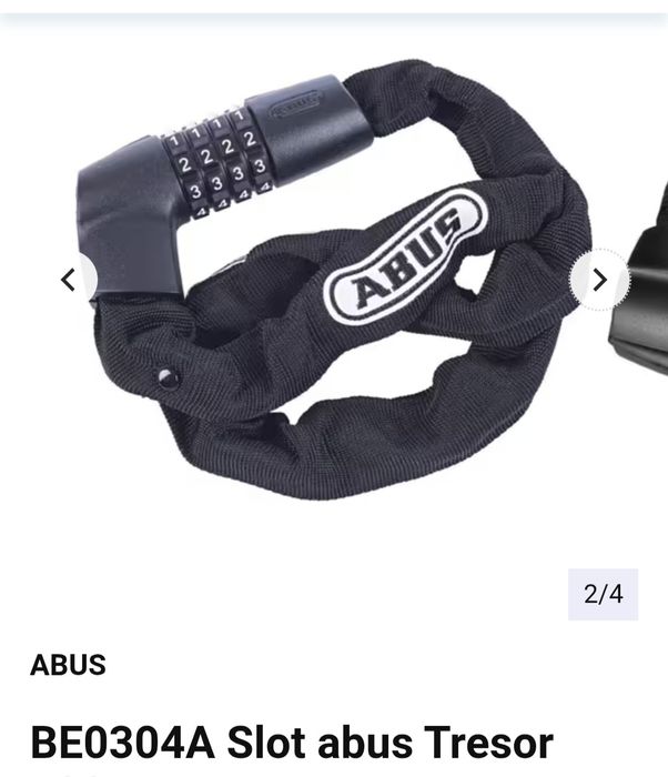 Corrente cadeado com código 85cm 100% nova para mota bicicleta trotine