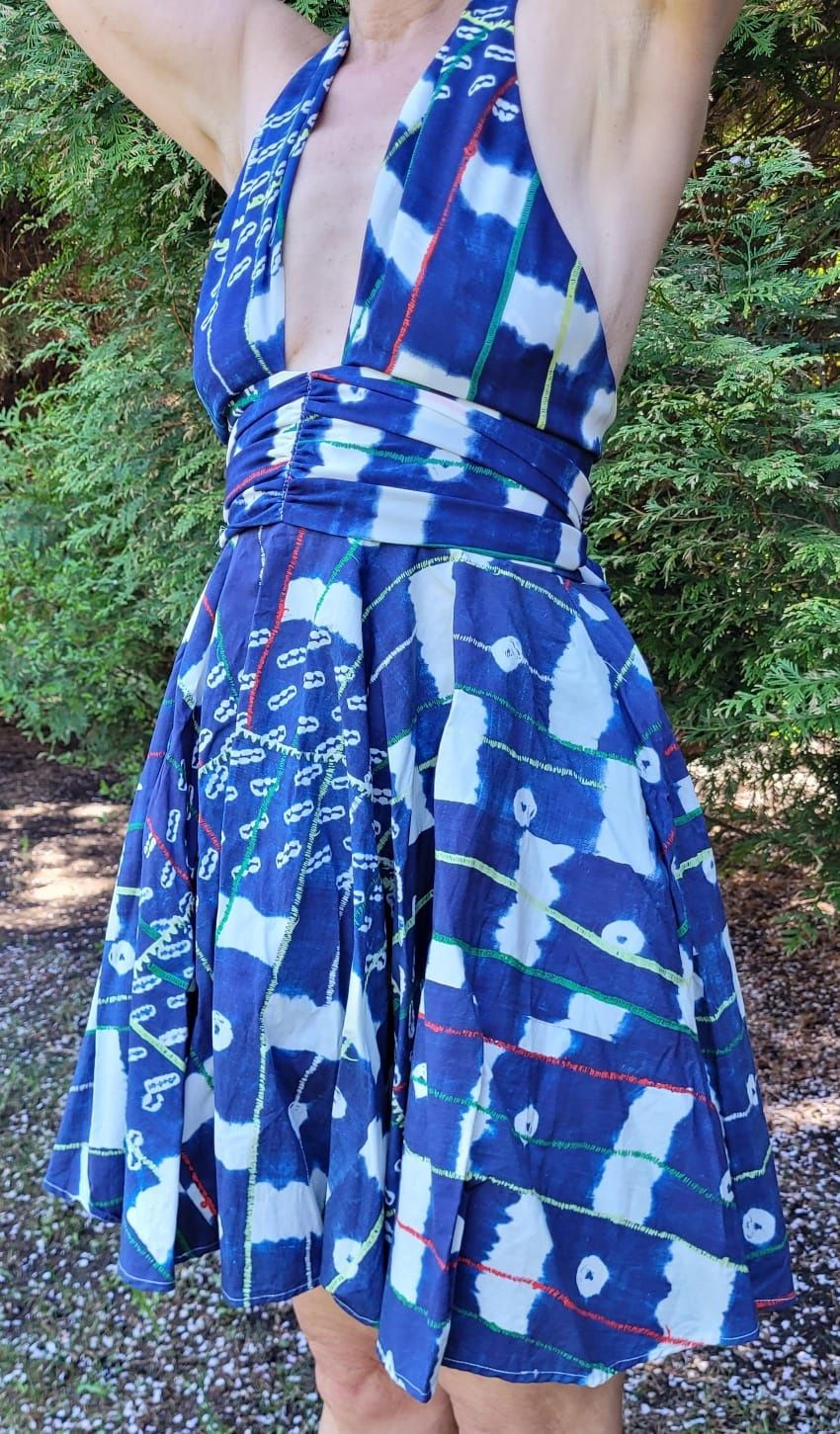 Sukienka letnia S Desigual x Stella Jean