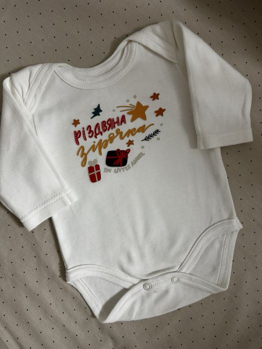 Боді на різдво як для хлопчика так і для дівчинки