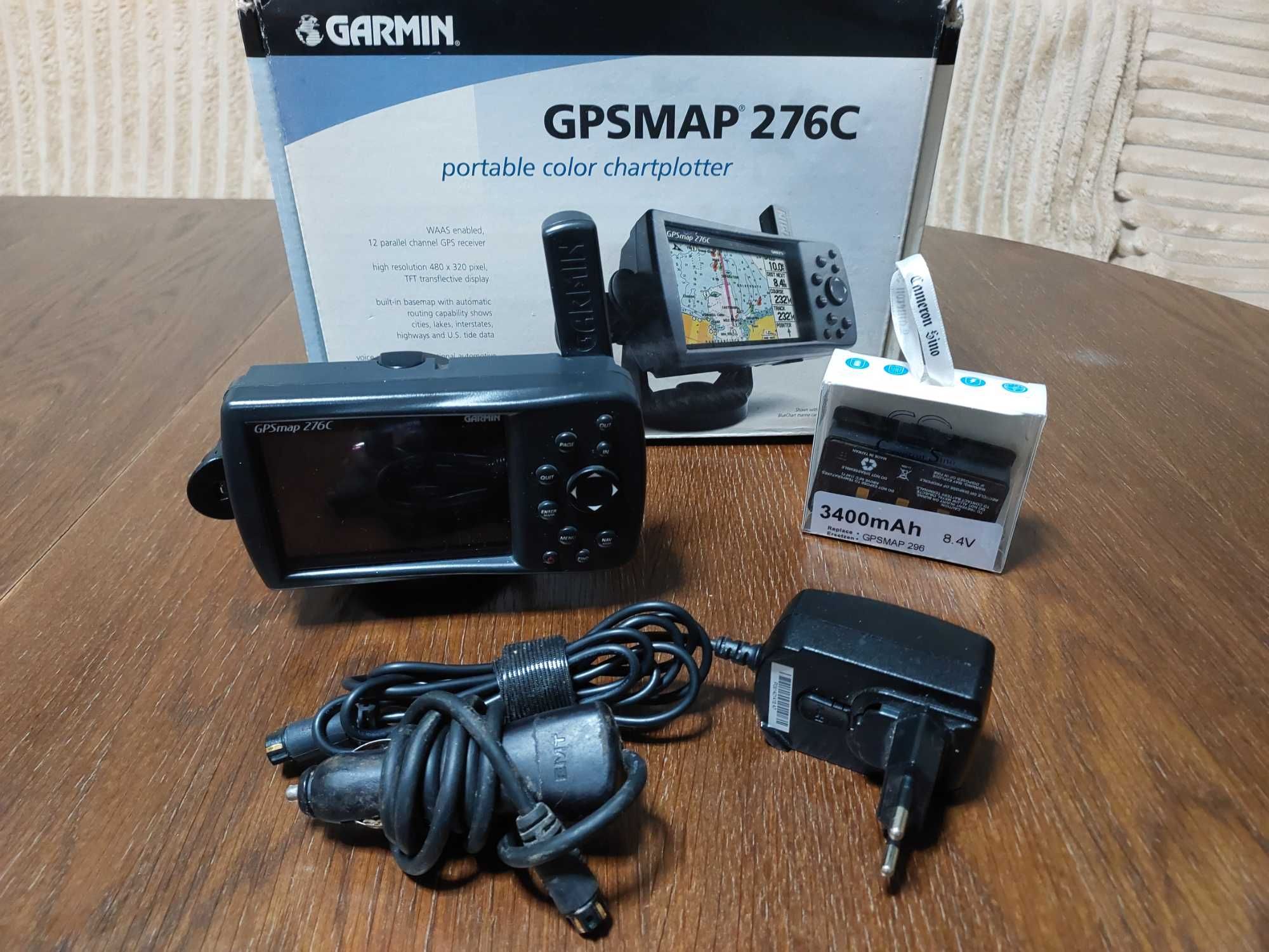 GPS-навігатор Garmin GPSMAP 276С новигатор спутніковий Гармін