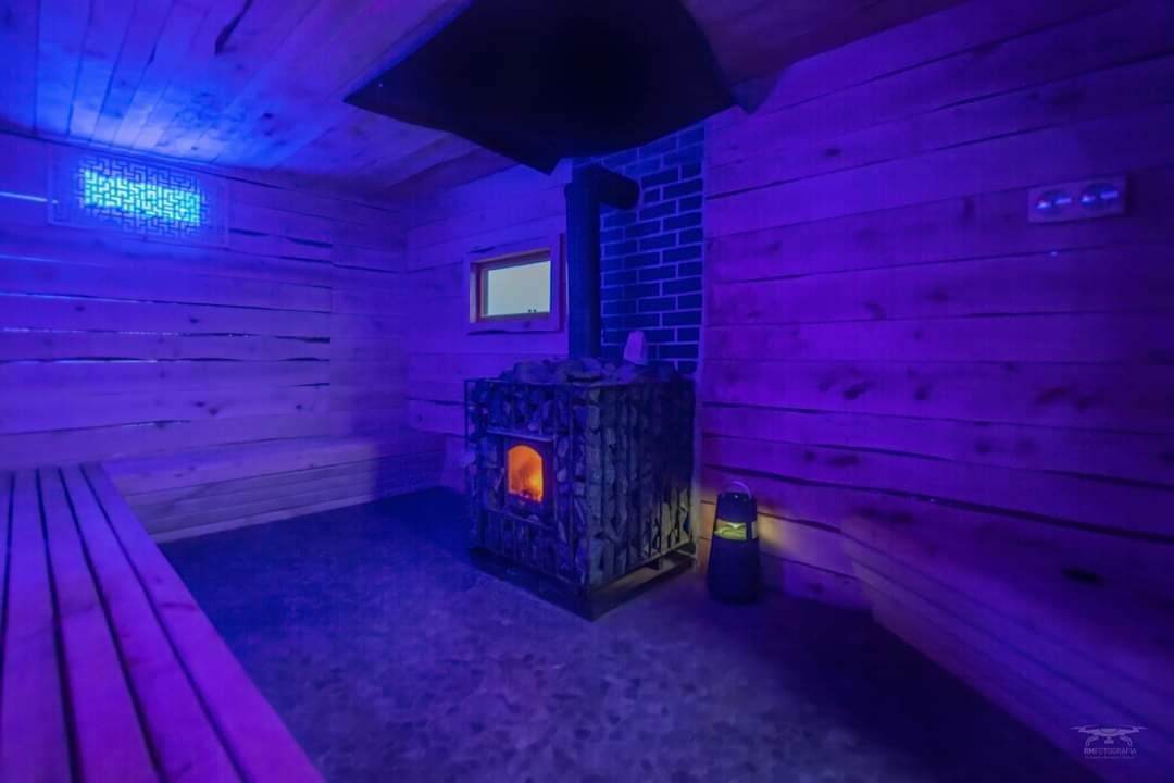 Piec do sauny opalany drewnem sauna ogrodowa