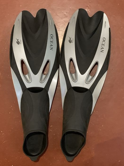 Ласти Dolvor F65SR Ocean XS 36-38 із закритою пʼятою - Сріблясті