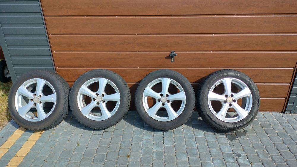 Komplet felg aluminiowych 17 Citroen C5