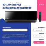 Кондиціонер NC Clima Liverpool NCI09EHLIw1eu / NCO09EHLIw1eu