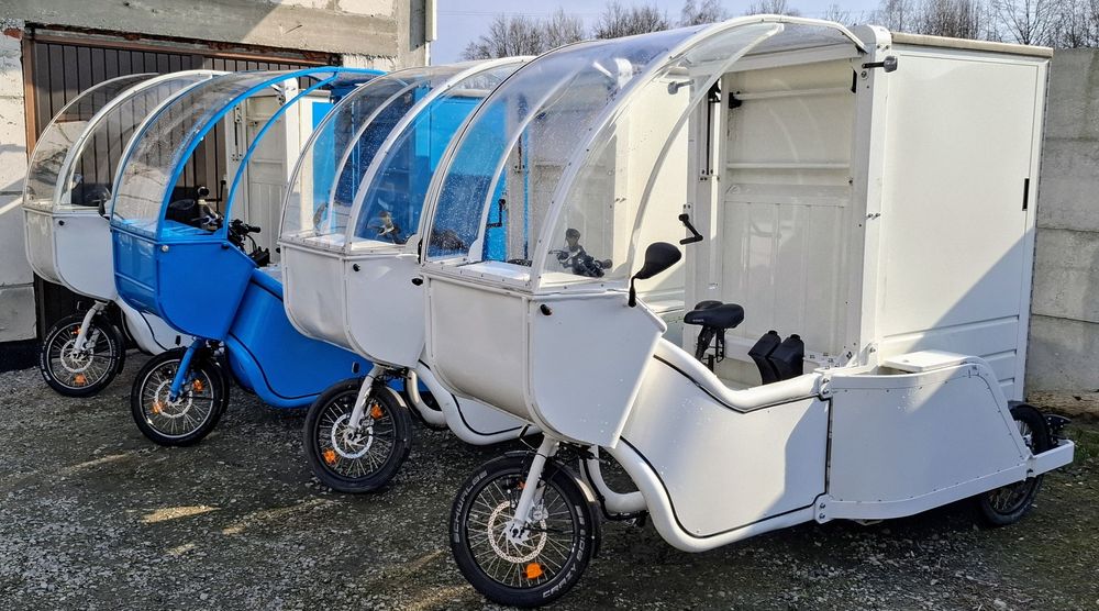 Rower elektryczny transportowy cargo - Rytle MovR