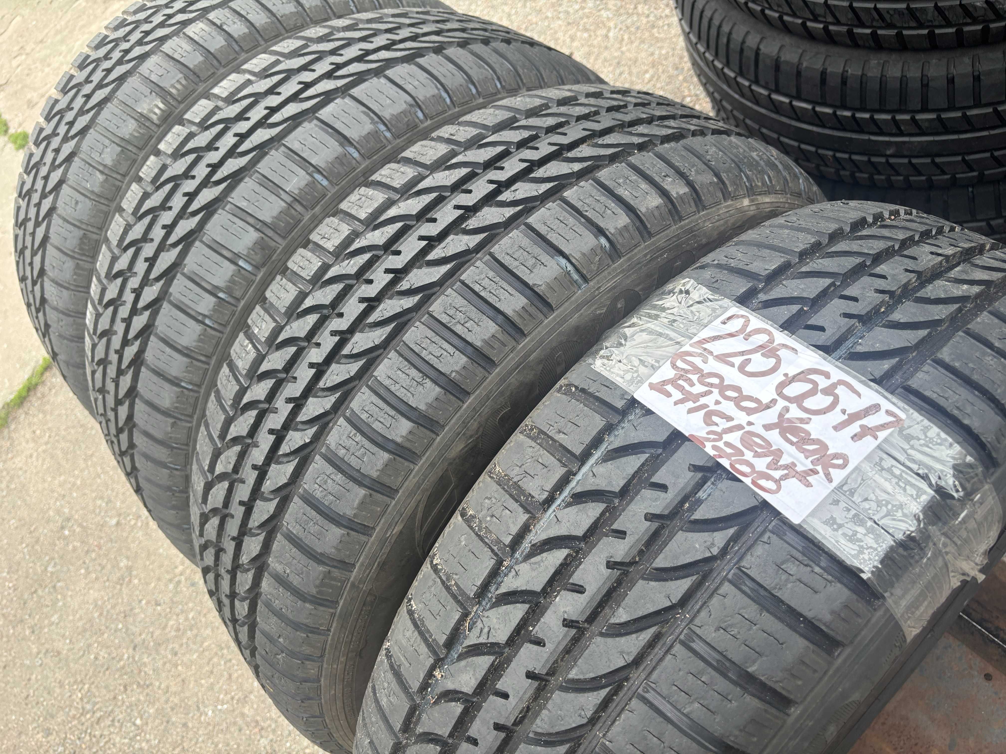 225-65-R17 GOODYEAR EFFICIENT комплект летней резины GERMANY 2023