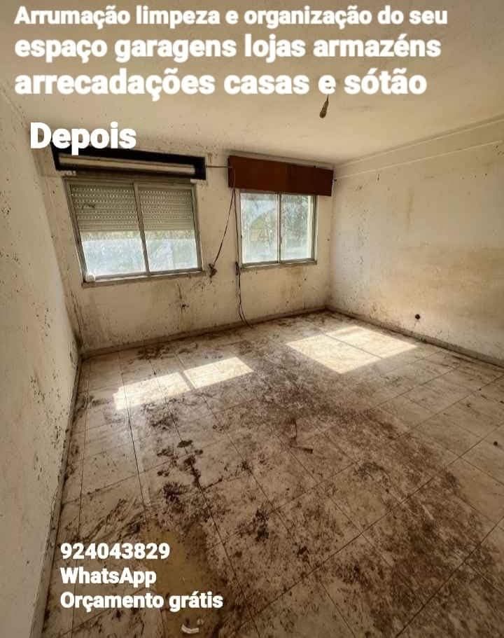 Faço limpeza geral cumulação de lixo tb faço Demolição Recolha entulho
