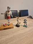 Trzy figurki pilarskie