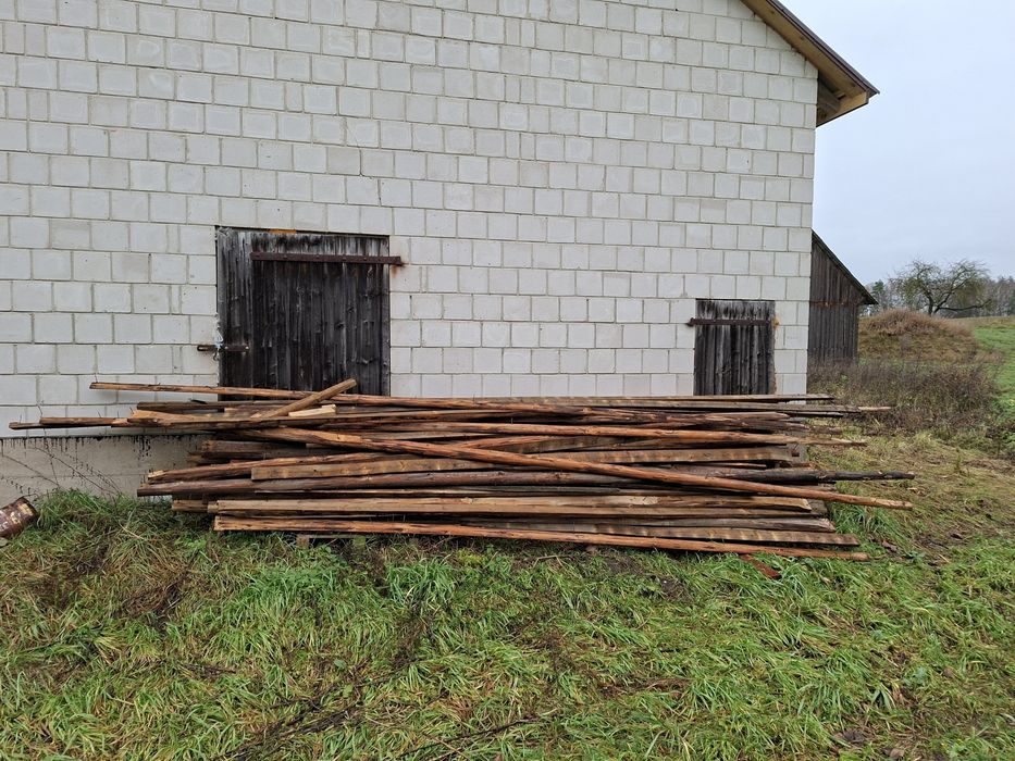 Drewno z rozbiórki