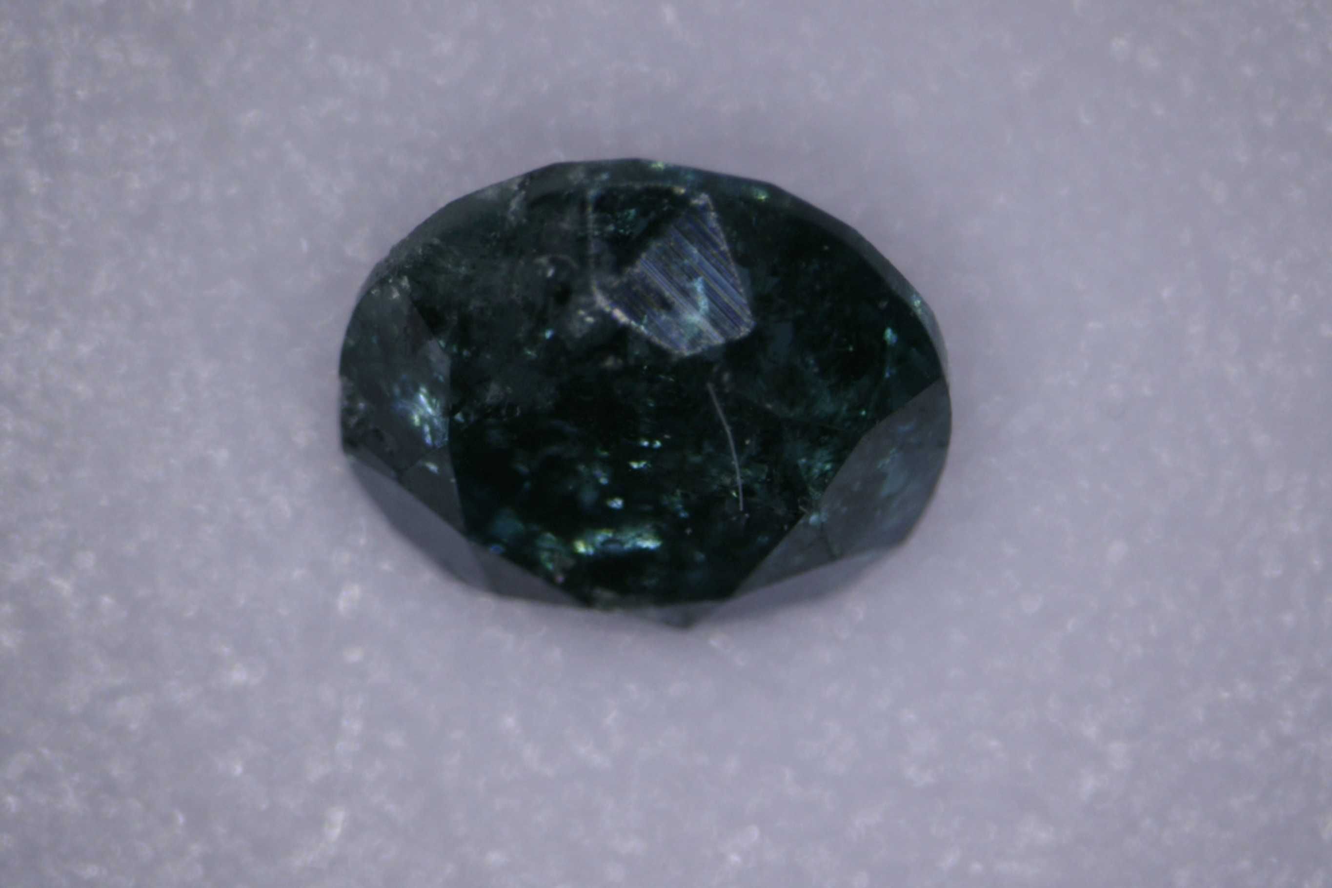 Diament 0.18ct Niebieski Brylant I3