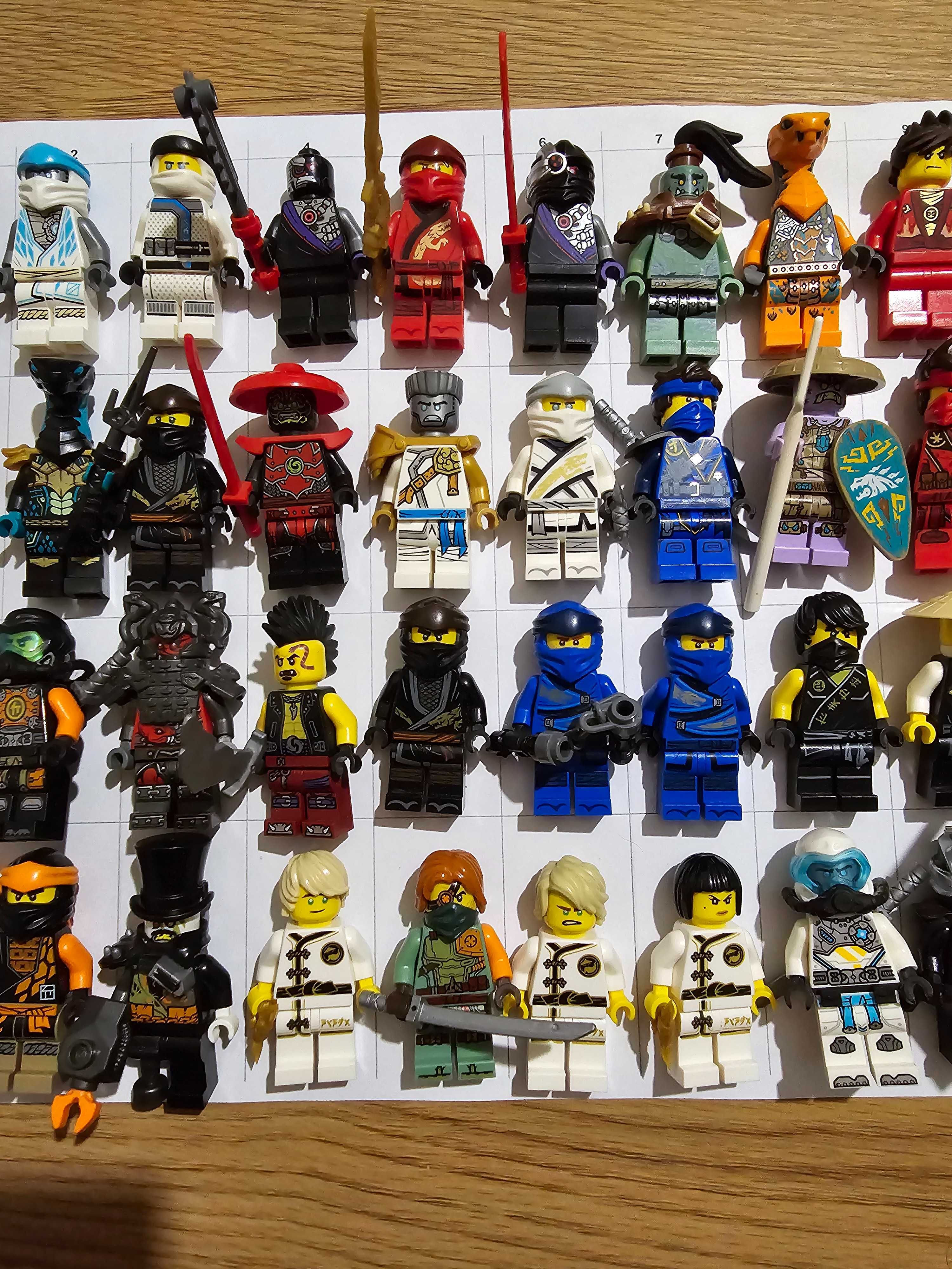 Figurki lego ninjago 40sztuk.