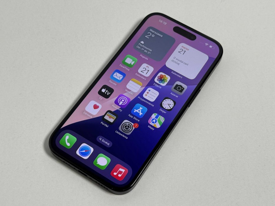 Apple iPhone 15 128GB Czarny Super Stan Gwarancja