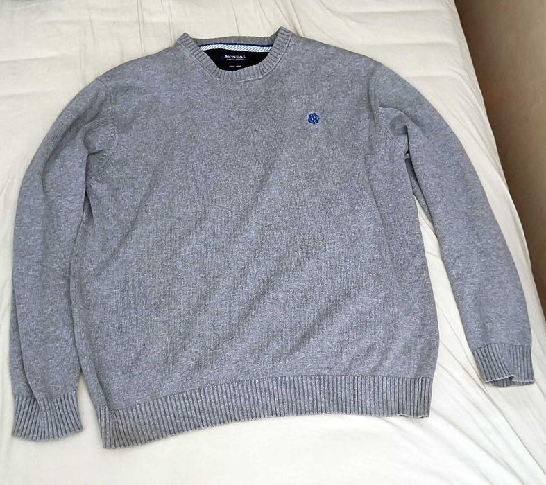 Sweter MCNEAL szary XL, dobry stan