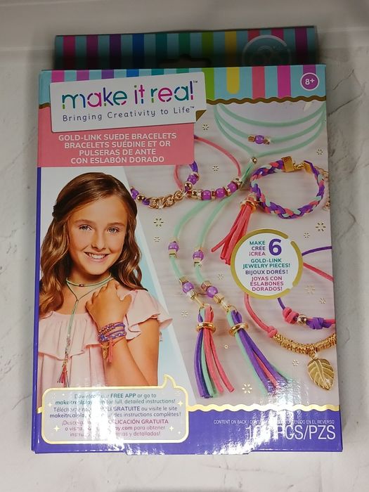 Набір для створення шарм-браслетів «Золоте сяйво»