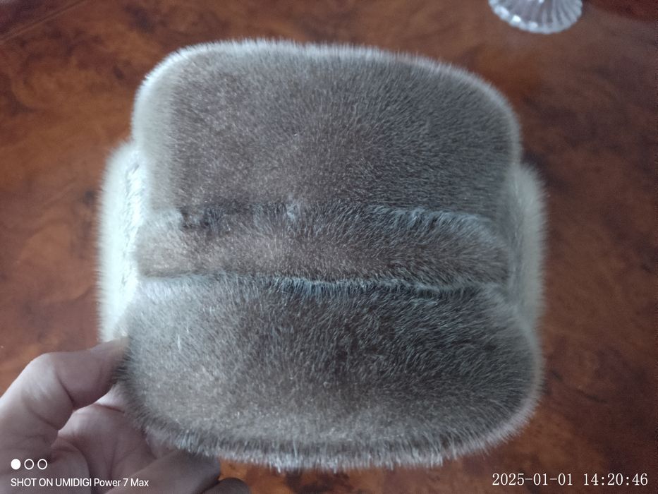 Новая шапка из нерпы