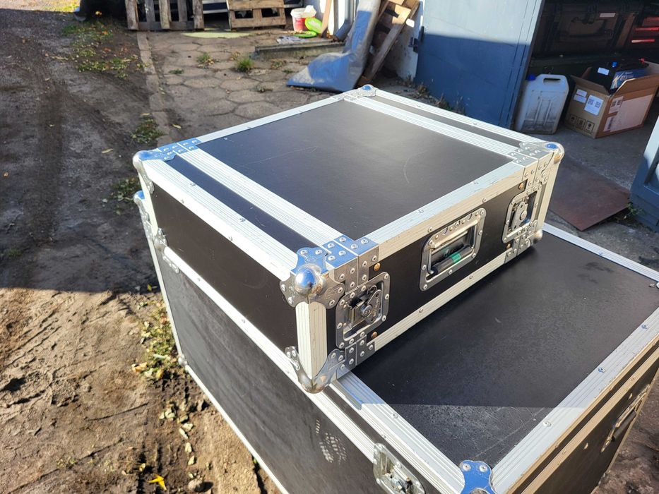 RACK 4U 2x szyna (42cm pomiędzy) case FAKTURA