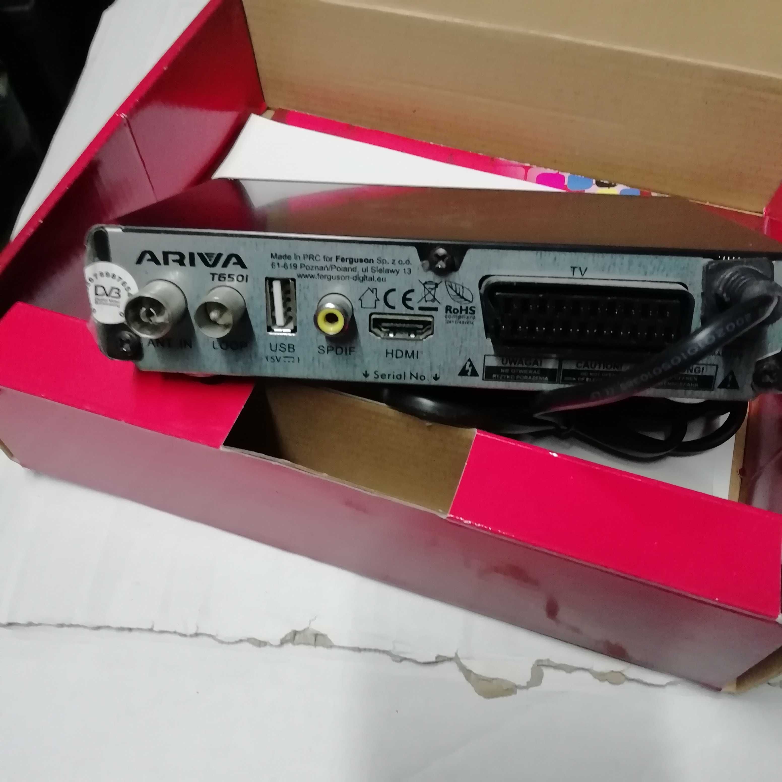 Dekoder Ferguson Ariva T650i DVB-T