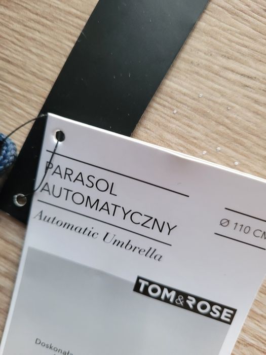 Parasol automatyczny średnica 110cm granatowy