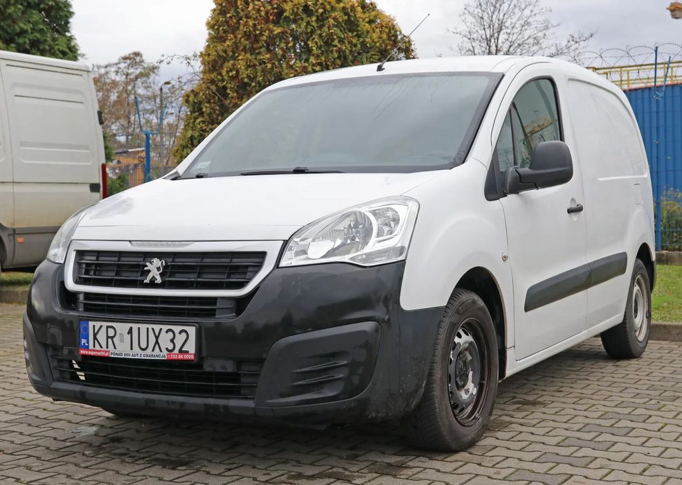 Peugeot Partner  Furgon 1.6 HDi 99KM | 2018 | Drugi właściciel | Kraków