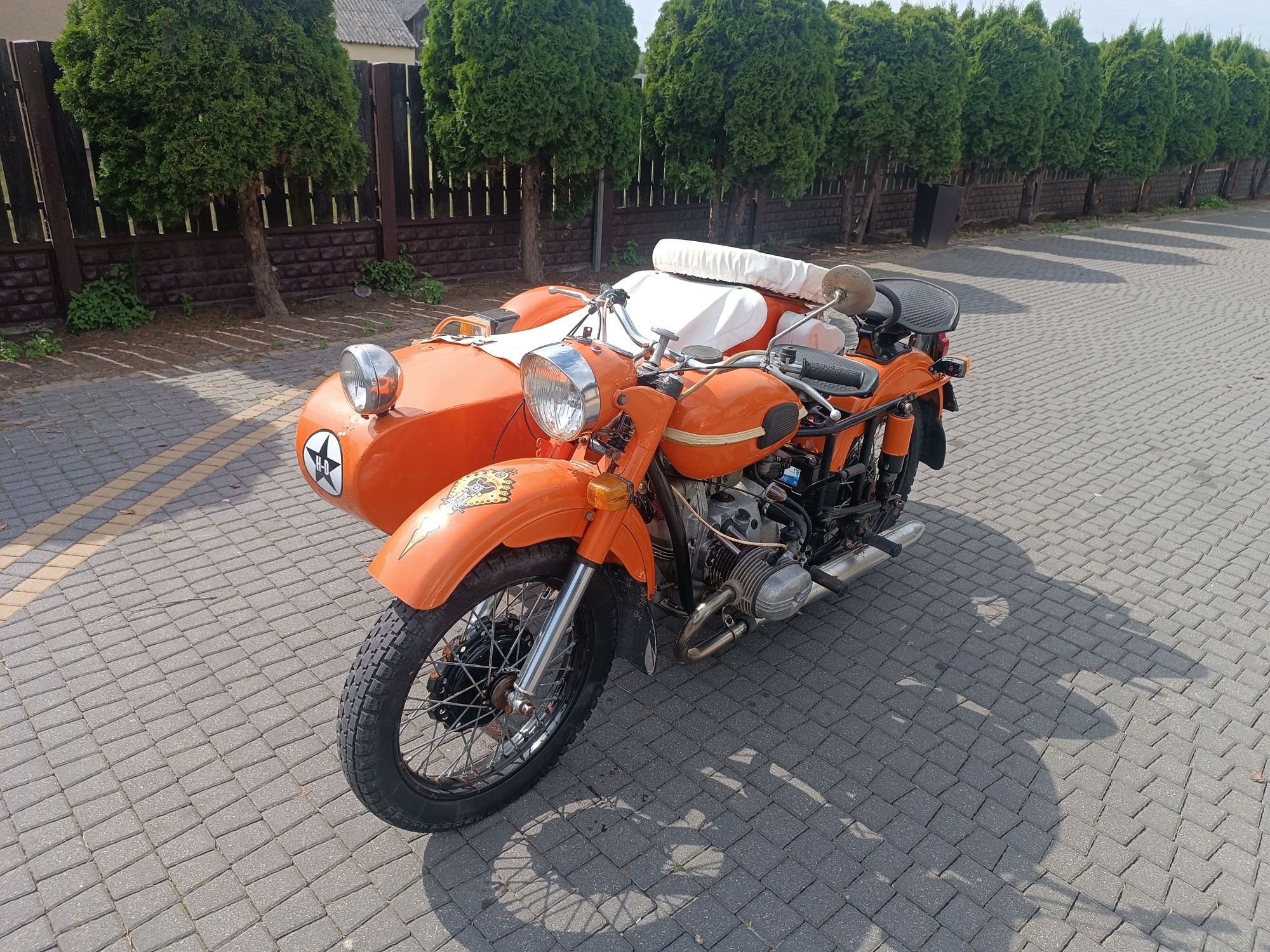 Ural 650 z koszem Dniepr mw k650 zamiana zamienię motocykl quad cross