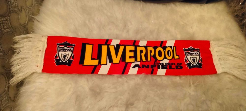 Mini szalik dwustronny Liverpool