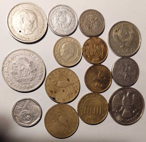 Коллекция монеток из канувшего времени