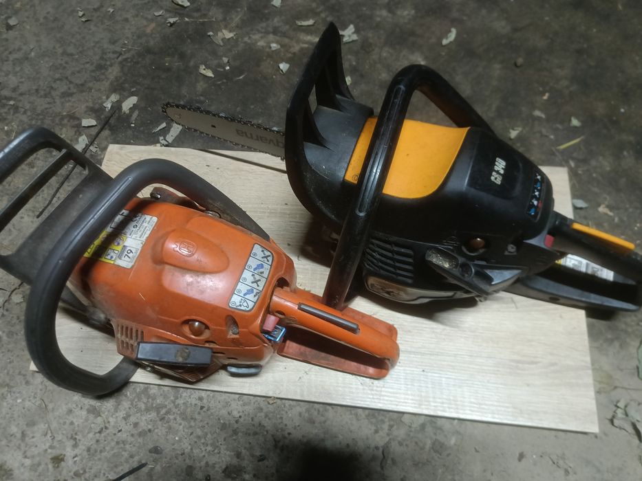 2 piły spalinowe