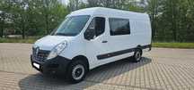 Renault Master  Renault Master Brygadówka I Wł 6 osób 61 Tys Km 4x4 Polski Salon