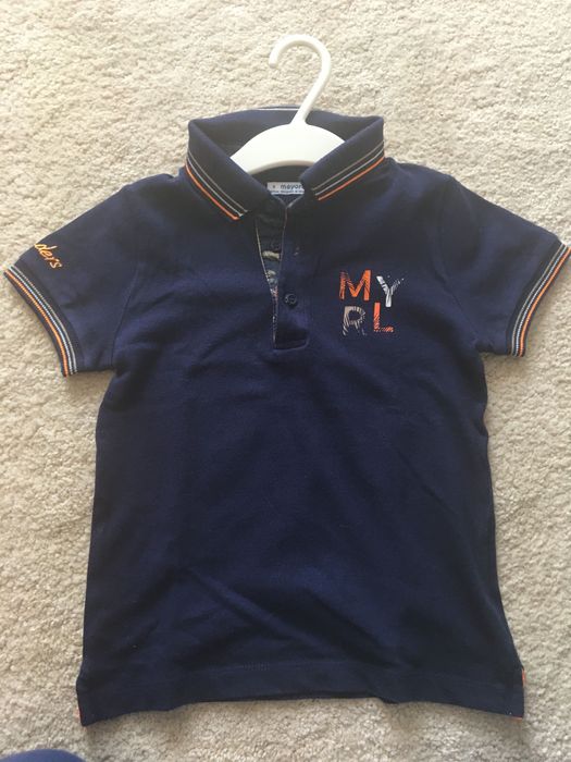 Polo Mayoral menino 4 e 7 anos