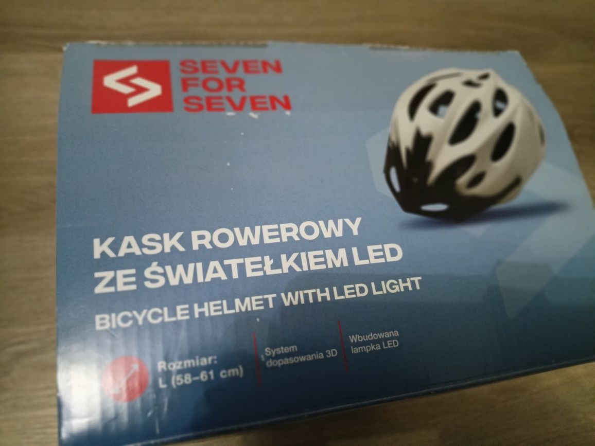 Kask rowerowy Nowy