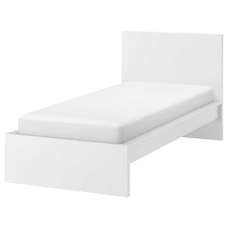 Malm rama łóżko z materacem morgedal 90x200 Ikea