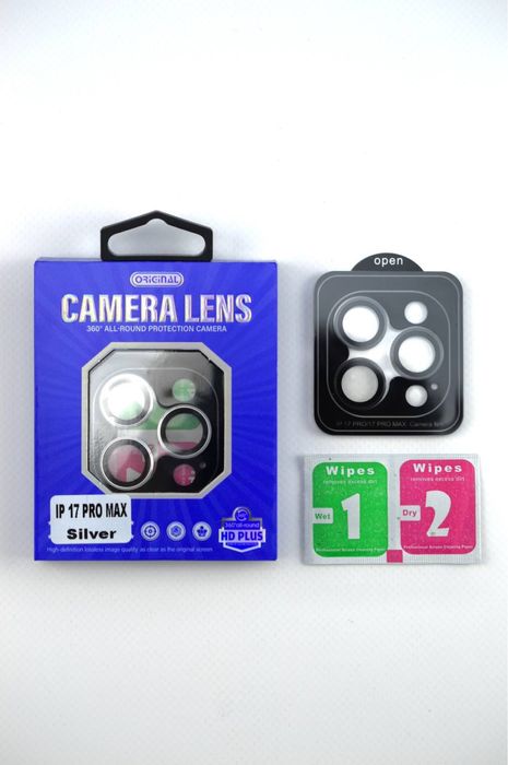 Захисне скло Camera METAL для iPhone 17 / 17 Pro / 17 Pro Max / Air