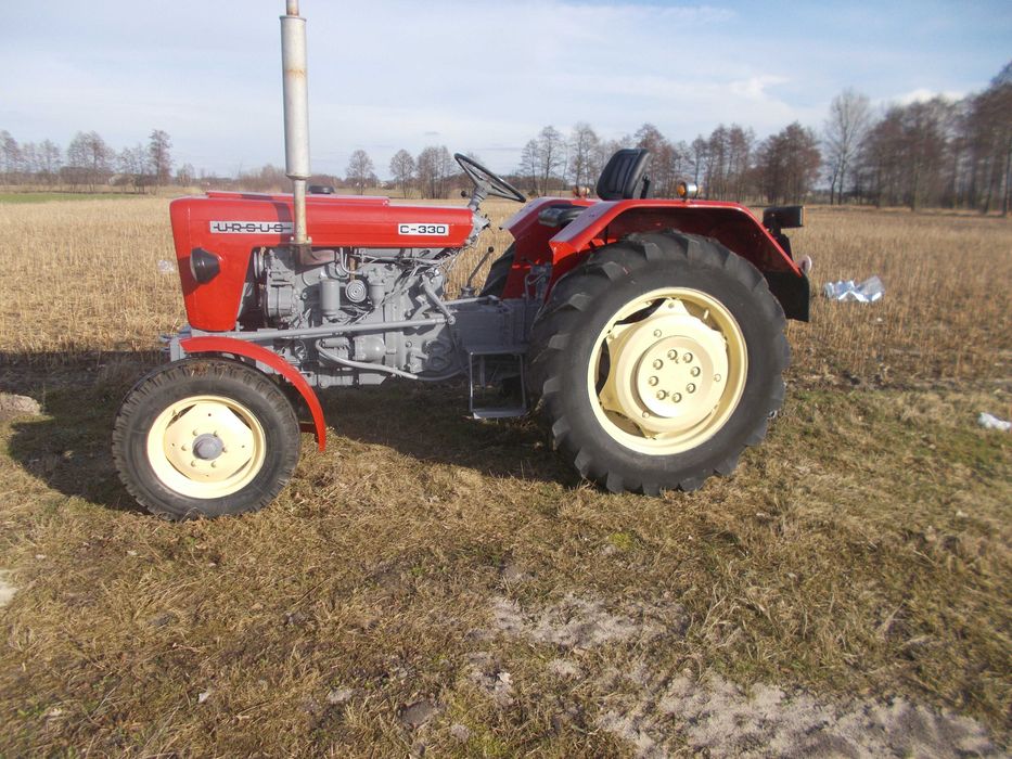 Ciągnik ursus C330 C330M.Zarejestrowany.Rok produkcji 1985.Stan bdb.