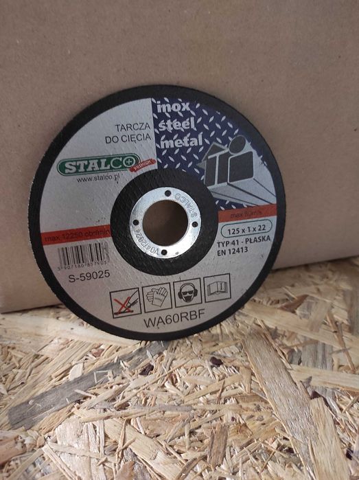 tarcze do cięcia metalu płaska 125x1x22mm Stalco WYSYŁKA OLX