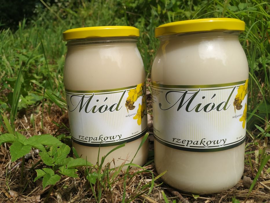 Miód Rzepakowy z mojej pasieki 900 mil