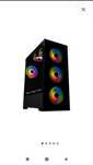 Caixa da torre PC Hiditec Atx Gaming Z20-Aura Usb-C