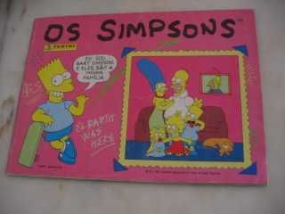 Caderneta completa : Os Simpsons