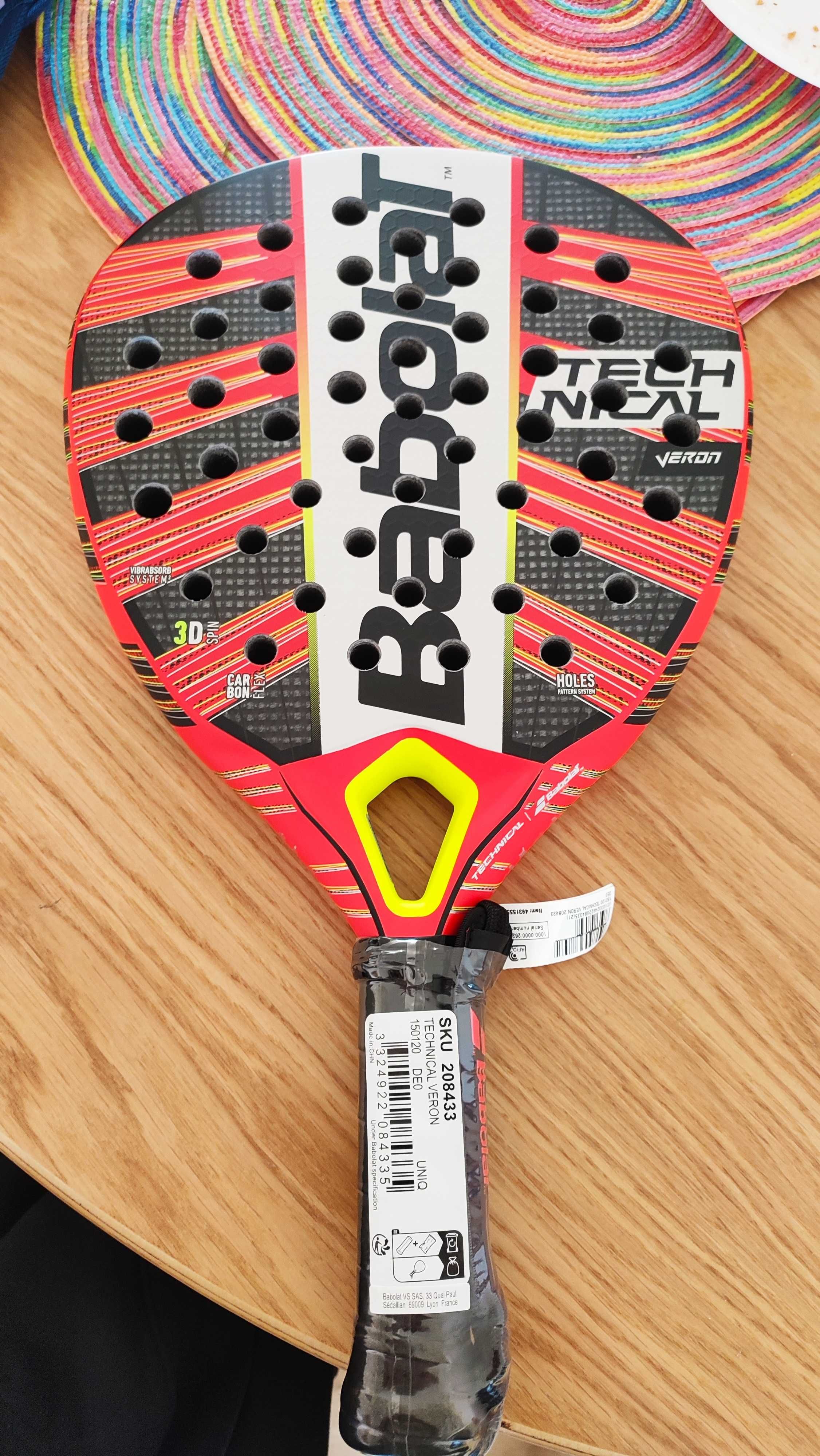 Rakieta do padla Babolat Technical Veron 23 nowa + puszka piłek GRATIS