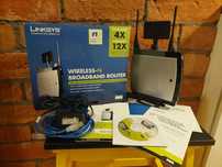 Router bezprzewodowy LINKSYS WRT300N Cisco WiFi kabel org kpl Nowy