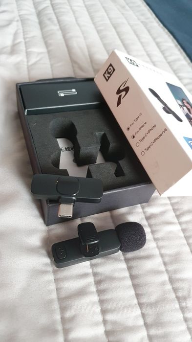 Microfone de lapela/ casaco wireless