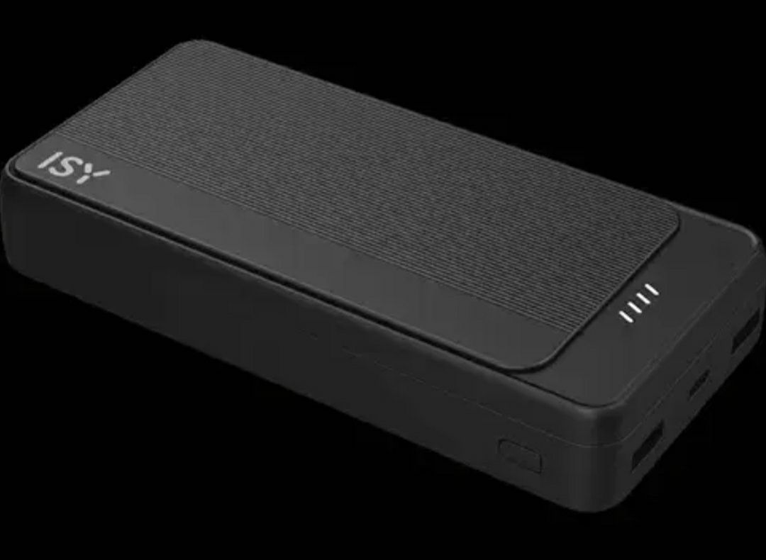 Power Bank 20000 mAh ISY (Black)