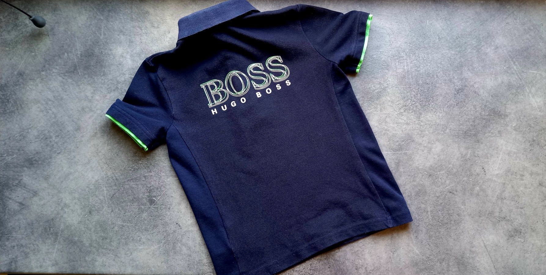 Hugo Boss, bluzka koszulka polo na krótki rękaw, roz. 116cm