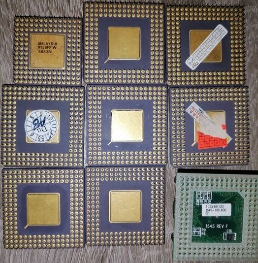 Ретро процессор 486 , 286