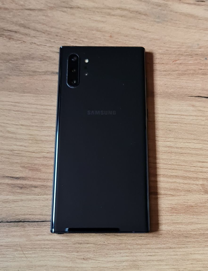 Samsung Galaxy Note 10 plus 10+ rysik etui skórzane folia