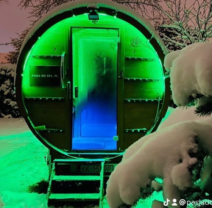 Sauna mobilna z przedsionkiem. Przydatny w zimie. Krakow (sprzedam)