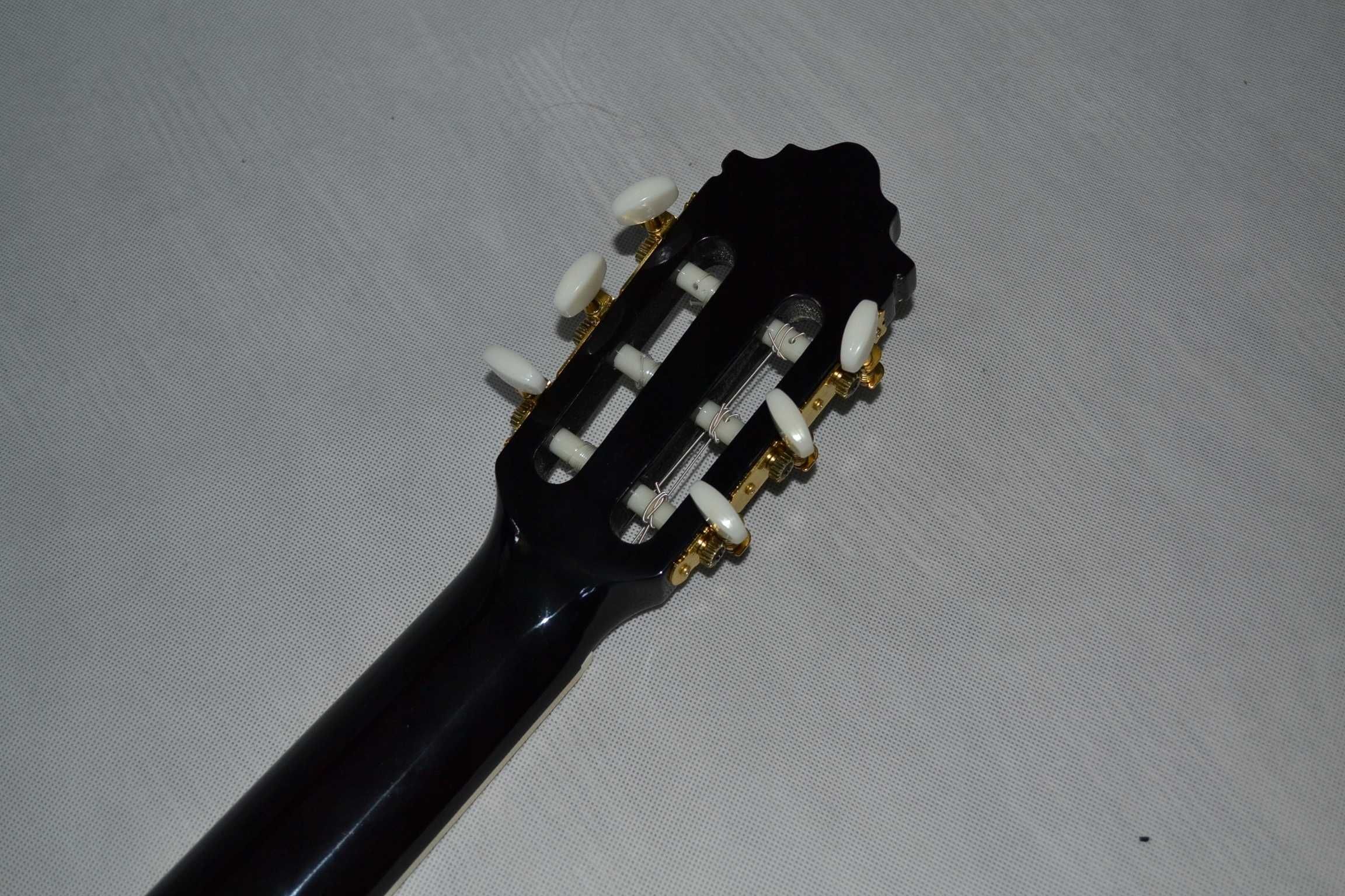 Harley Benon CG-200-CE BK gitara ELEKTROKLASYCZNA wyregulowana