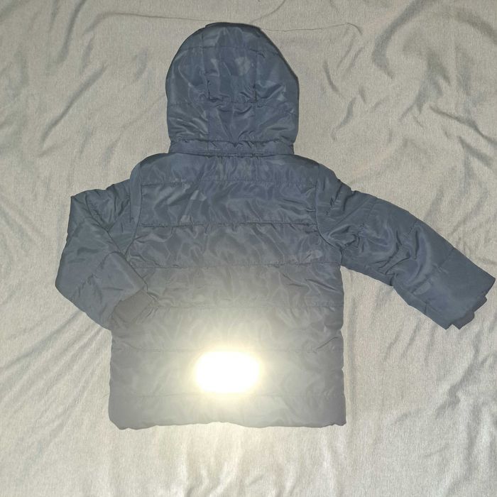 Kurtka NAME IT, r. 92 / 1,5–2 lata — granatowa, na ciepłym polarze