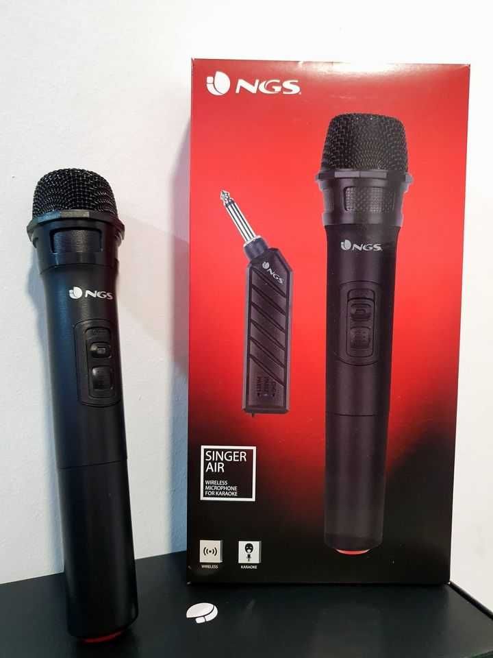 Microfones Wireless NGS Singer Air